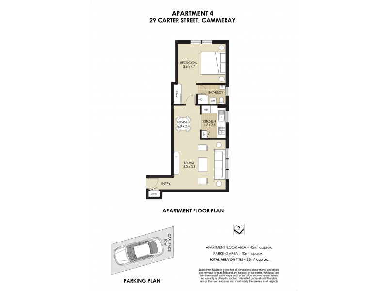 4/29 Carter Street, Cammeray NSW 2062 Floorplan