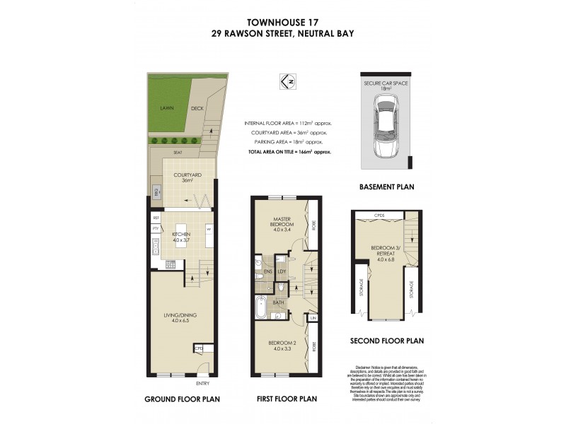 17/29 Rawson Street, Neutral Bay NSW 2089 Floorplan