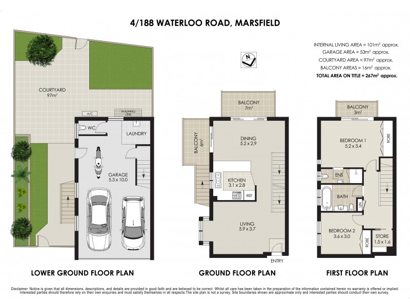 4/188 Waterloo Road, Marsfield NSW 2122 Floorplan