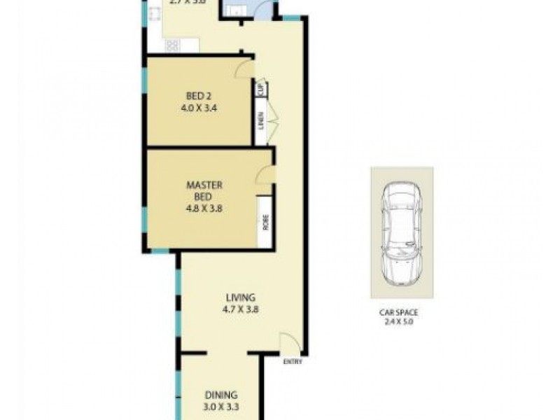 4/10 Holbrook Avenue, Kirribilli NSW 2061 Floorplan
