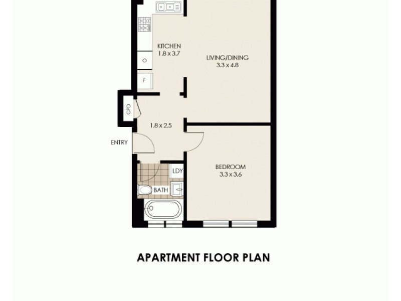 6/82 Undercliff Street, Neutral Bay NSW 2089 Floorplan