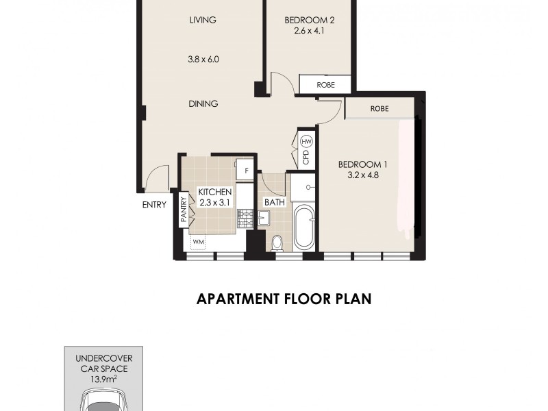 28/55 Carter Street, Cammeray NSW 2062 Floorplan