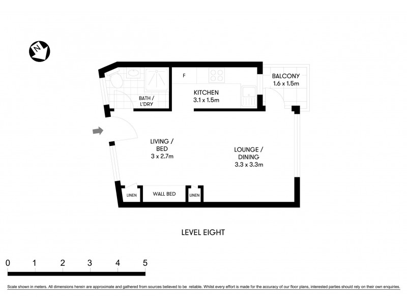 803/57 Upper Pitt Street, Kirribilli NSW 2061 Floorplan