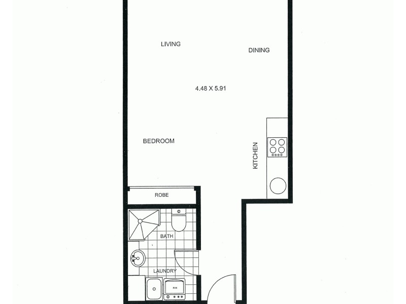 50/13 Ernest Street, Crows Nest NSW 2065 Floorplan