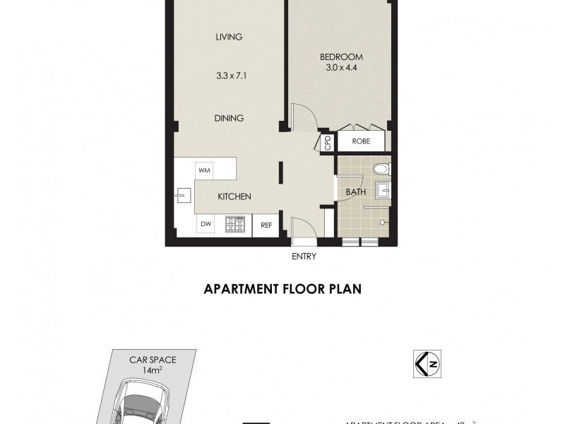 32/32 Carabella Street, Kirribilli NSW 2061 Floorplan