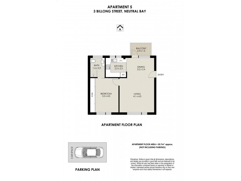 5/3 Billong Street, Kurraba Point NSW 2089 Floorplan