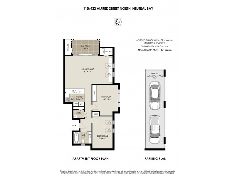 110/433 Alfred Street, Neutral Bay NSW 2089