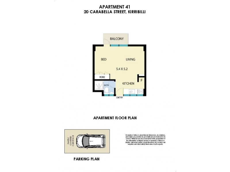 41/20 Carabella Street, Kirribilli NSW 2061 Floorplan