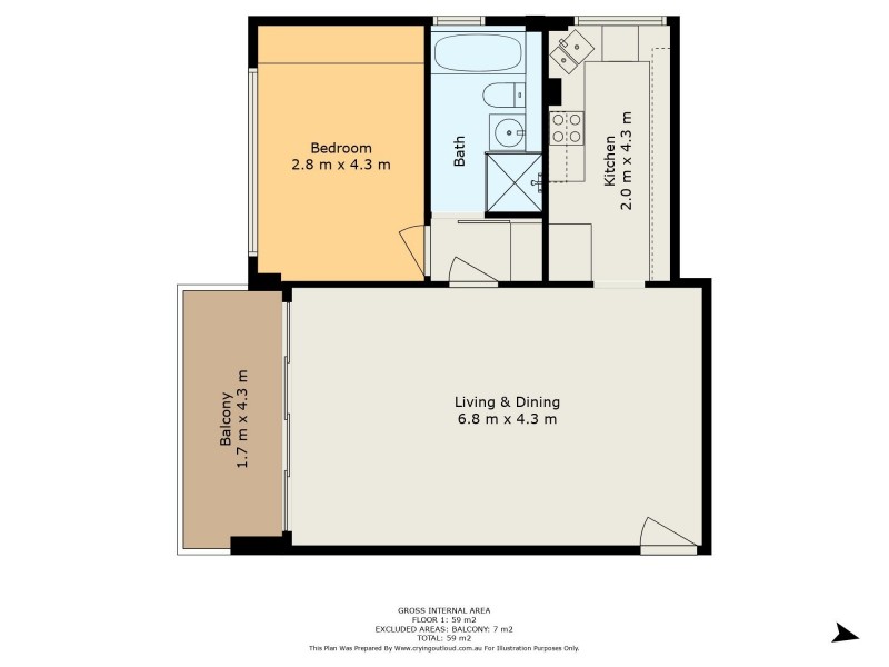 6/5-7 Peel Street, Kirribilli NSW 2061