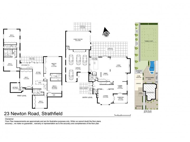 23 Newton Road, Strathfield NSW 2135 Floorplan