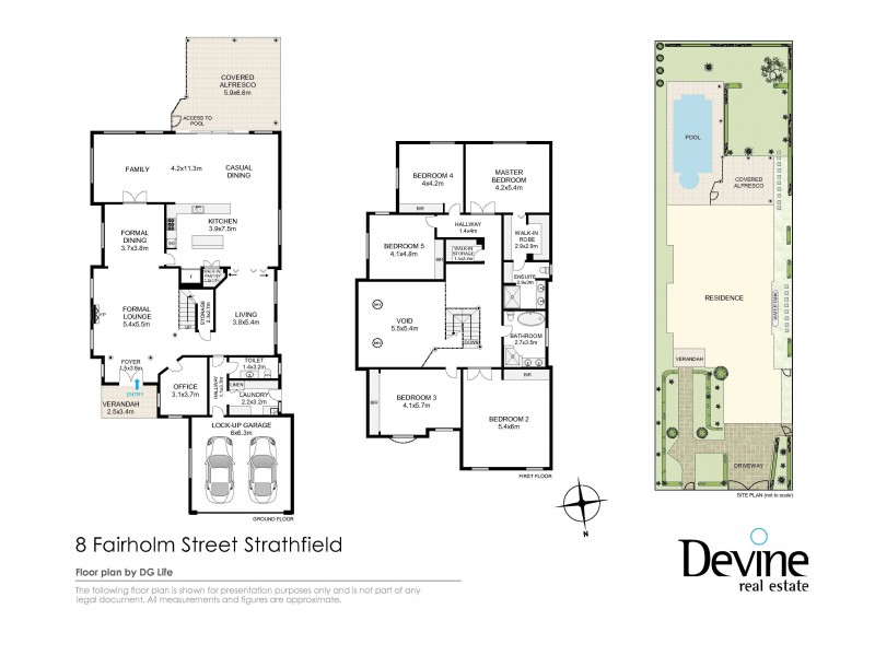 8 Fairholm Street, Strathfield NSW 2135 Floorplan