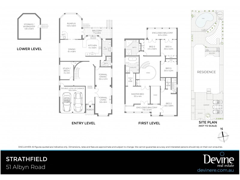 51 Albyn Road, Strathfield NSW 2135 Floorplan