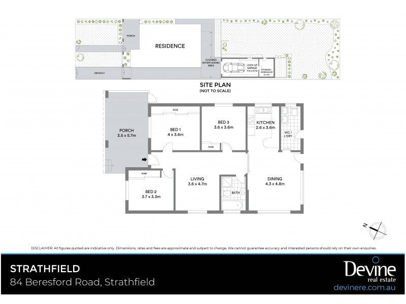 84 Beresford Road, Strathfield NSW 2135 Floorplan