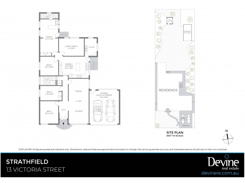 13 Victoria Street, Strathfield NSW 2135 Floorplan