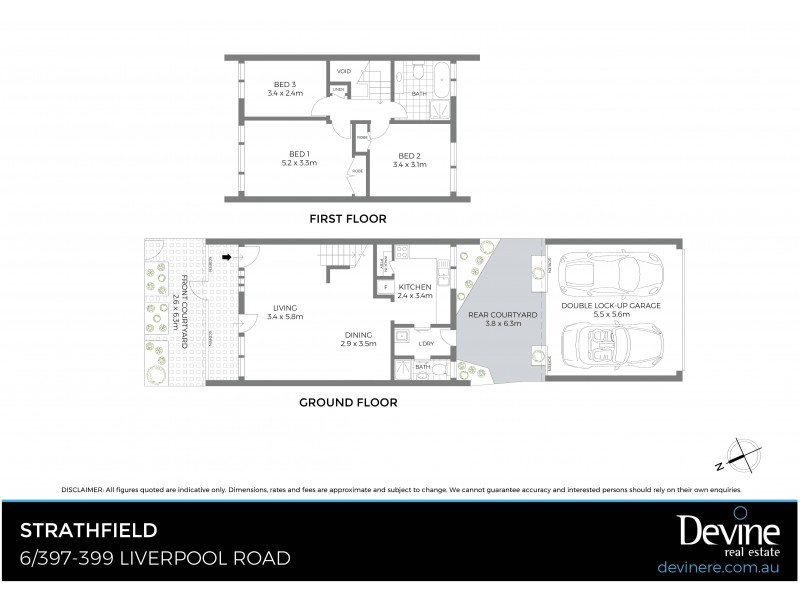 6/397-399 Liverpool Road, Strathfield NSW 2135 Floorplan