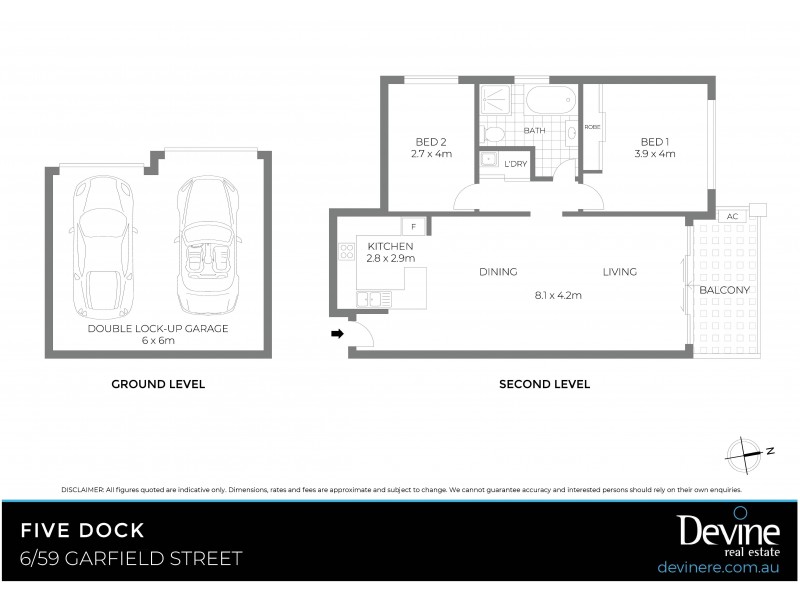 6/59 Garfield Street, Five Dock NSW 2046 Floorplan