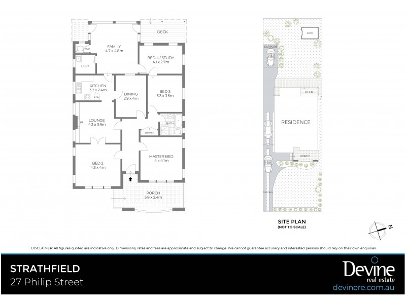 27 Philip Street, Strathfield NSW 2135 Floorplan