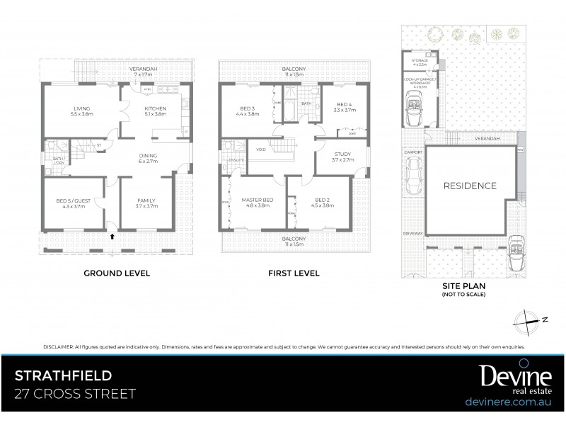 27 Cross Street, Strathfield NSW 2135 Floorplan