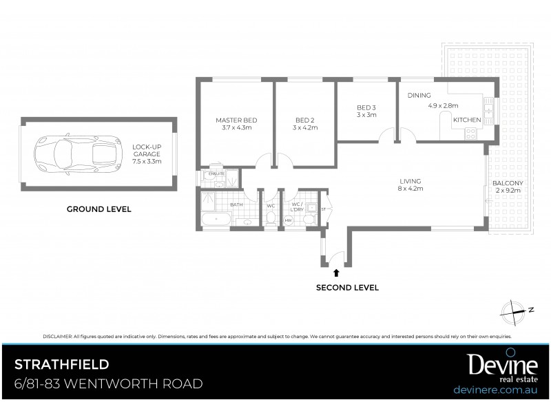 6/81-83 Wentworth Road, Strathfield NSW 2135 Floorplan