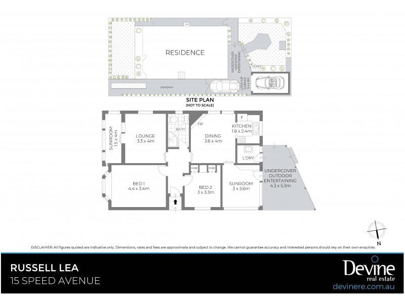 15 Speed Avenue, Russell Lea NSW 2046 Floorplan