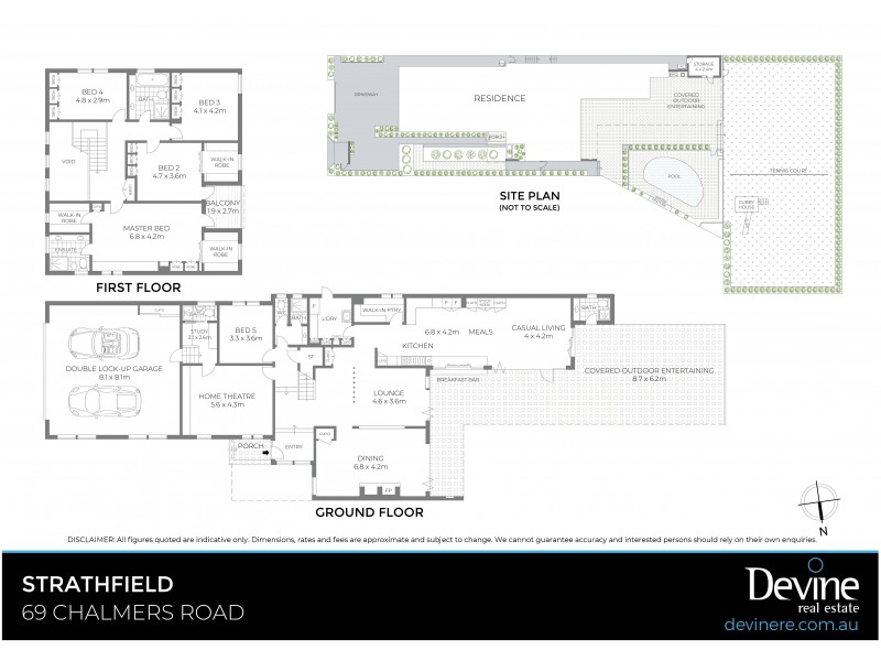 69 Chalmers Road, Strathfield NSW 2135 Floorplan