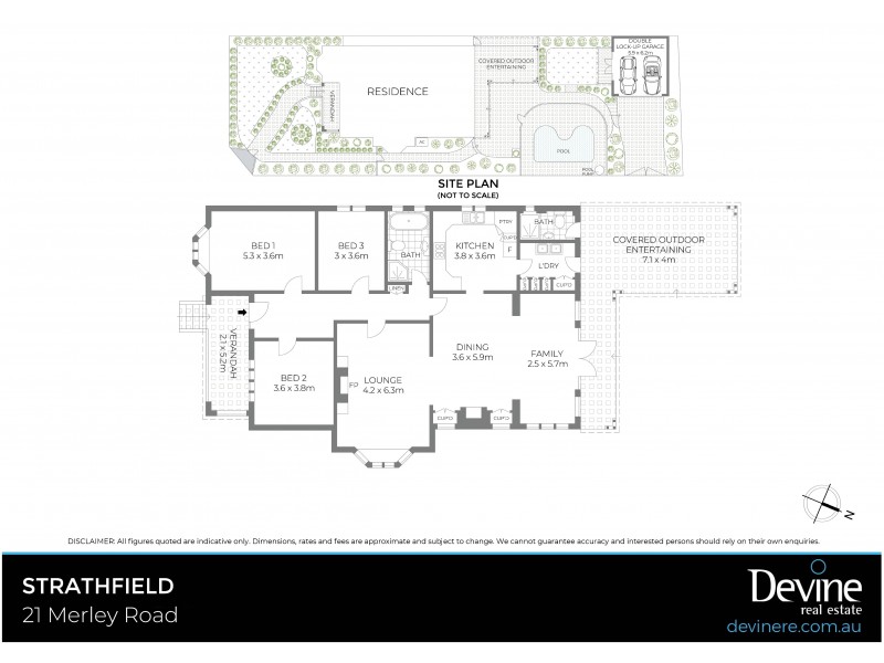 21 Merley Road, Strathfield NSW 2135 Floorplan
