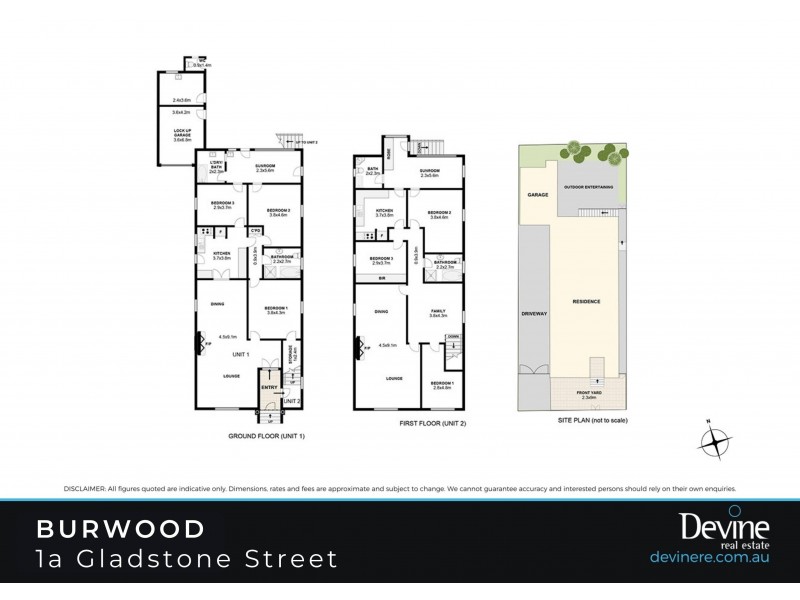 1A Gladstone Street, Burwood NSW 2134 Floorplan