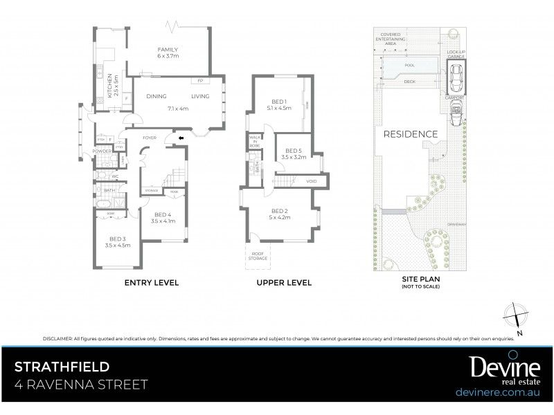 4 Ravenna Street, Strathfield NSW 2135 Floorplan