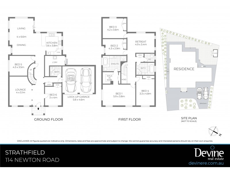 114 Newton Road, Strathfield NSW 2135 Floorplan