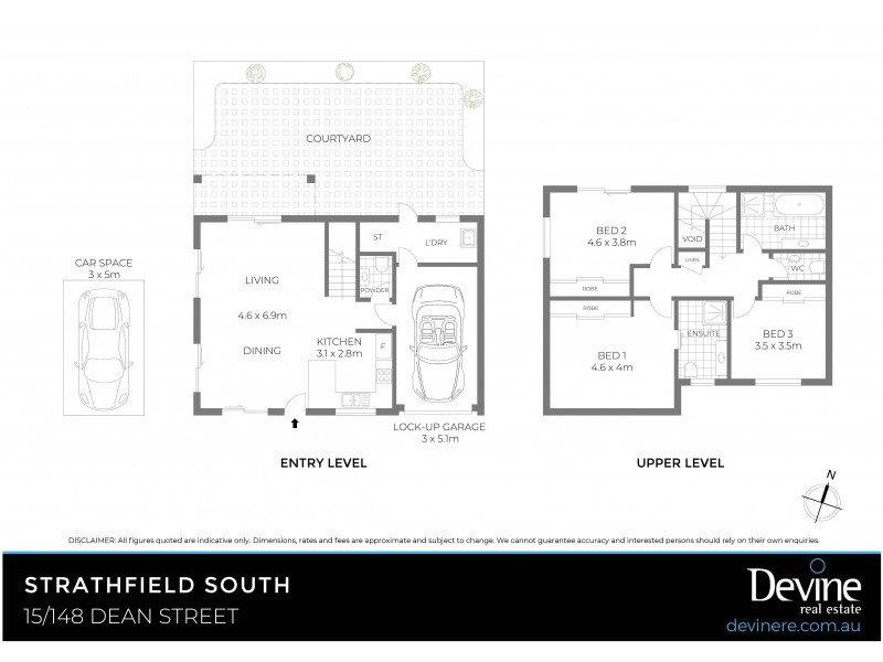 15/148 Dean Street, Strathfield South NSW 2136 Floorplan