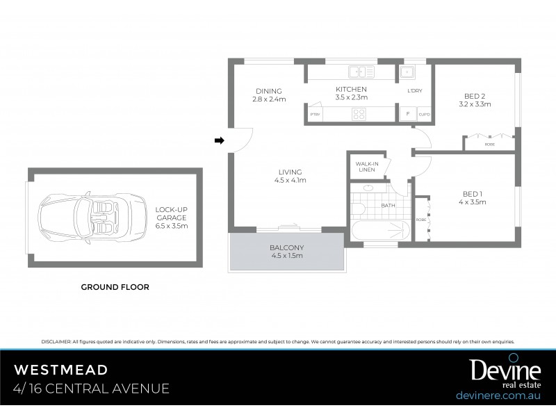 4/16 Central Avenue, Westmead NSW 2145 Floorplan