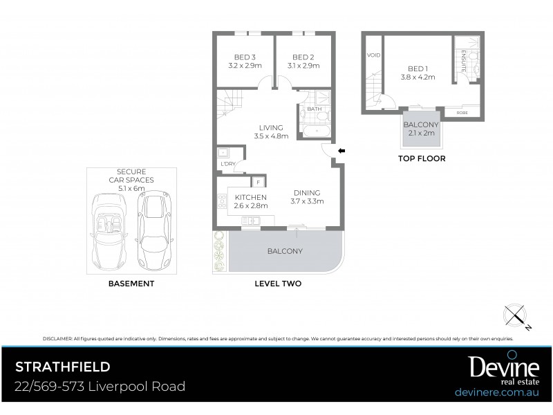 22/569-573 Liverpool Road, Strathfield NSW 2135 Floorplan