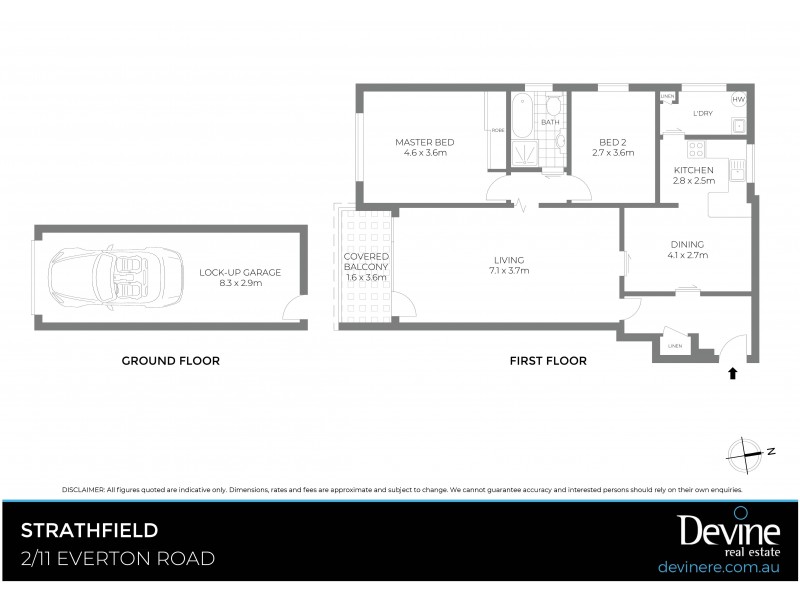 2/11 Everton Road, Strathfield NSW 2135 Floorplan