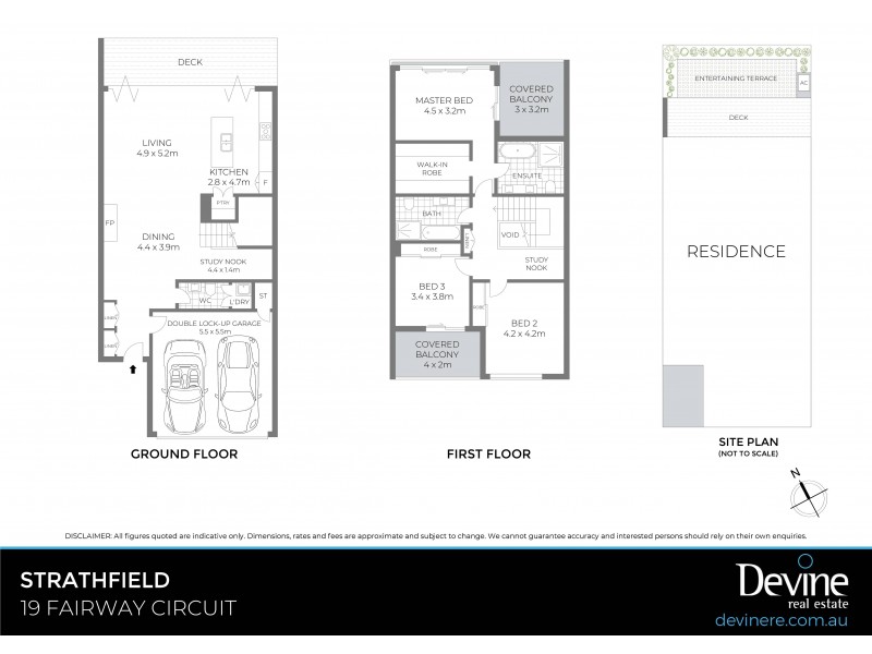 19 Fairway Circuit, Strathfield NSW 2135 Floorplan