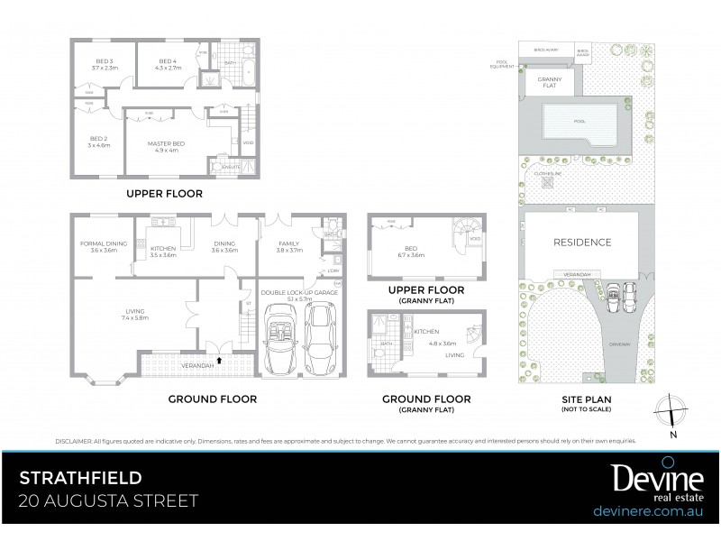 20 Augusta Street, Strathfield NSW 2135 Floorplan