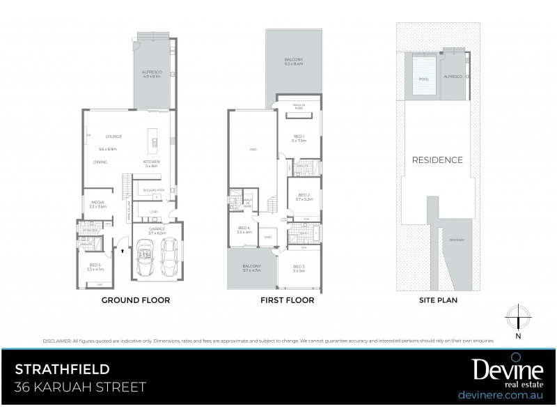 36 Karuah Street, Strathfield NSW 2135 Floorplan