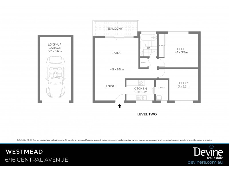 1/16 Central Avenue, Westmead NSW 2145 Floorplan