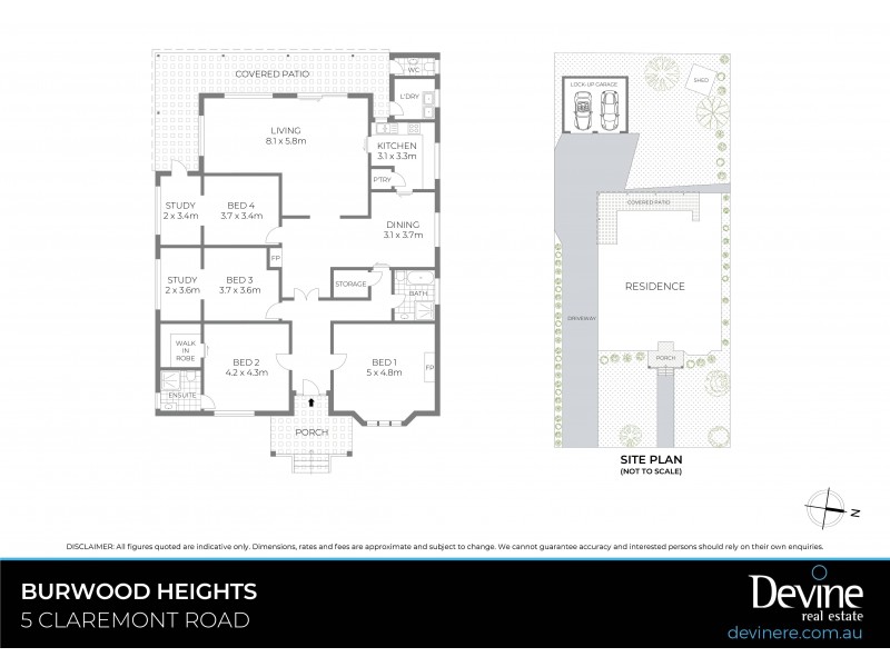 5 Claremont Road, Burwood Heights NSW 2136 Floorplan