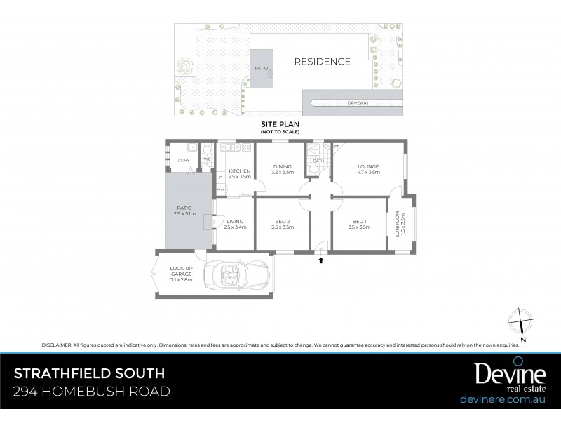 294 Homebush Road, Strathfield South NSW 2136 Floorplan