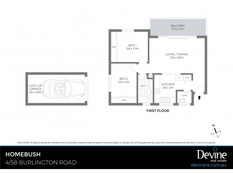 4/58 Burlington Road, Homebush NSW 2140 Floorplan