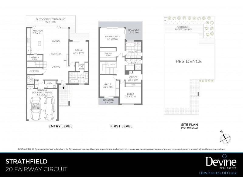 20 Fairway Circuit, Strathfield NSW 2135 Floorplan