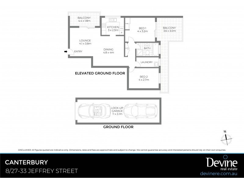 8/27-33 Jeffrey Street, Canterbury NSW 2193 Floorplan