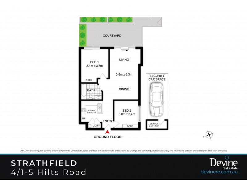 4/1-5 Hilts Road, Strathfield NSW 2135 Floorplan