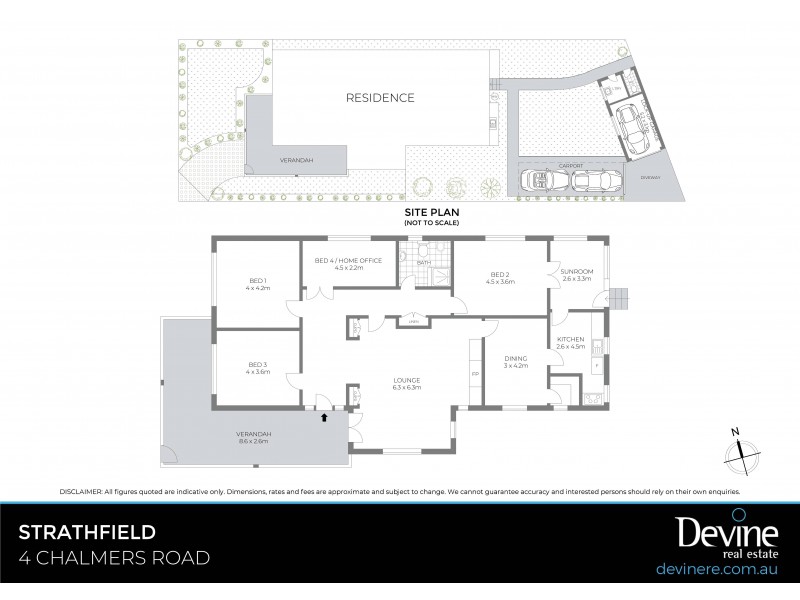 4 Chalmers Road, Strathfield NSW 2135 Floorplan