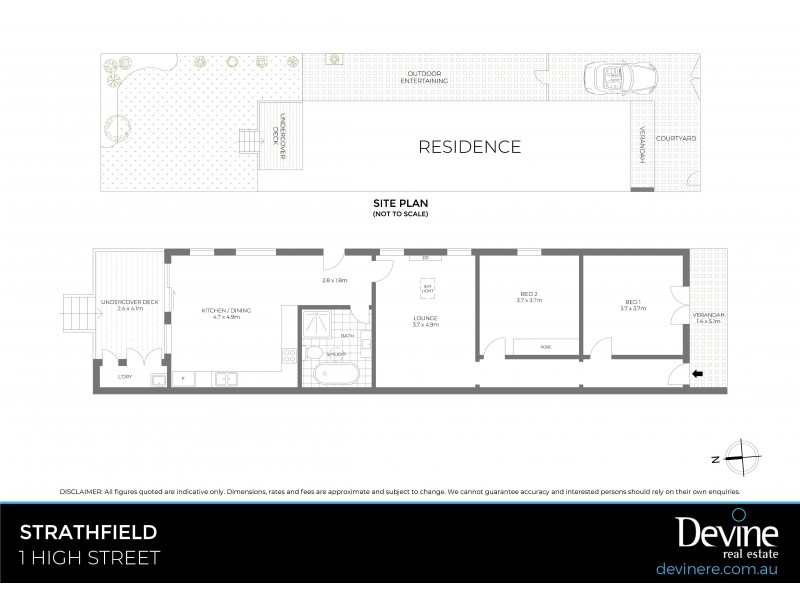 1 High Street, Strathfield NSW 2135 Floorplan