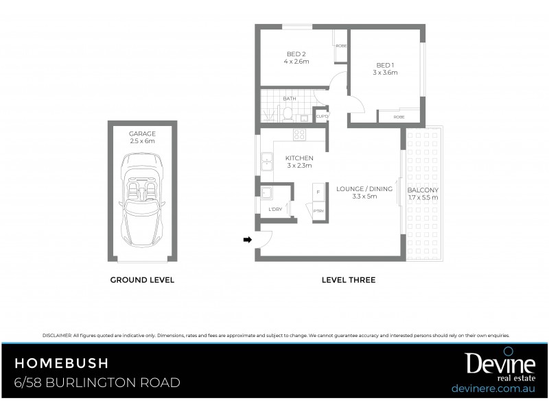 6/58 Burlington Road, Homebush NSW 2140 Floorplan
