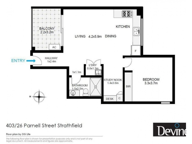 403/26 Parnell Street, Strathfield NSW 2135