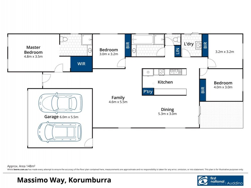 12 Massimo Way, Korumburra VIC 3950 Floorplan