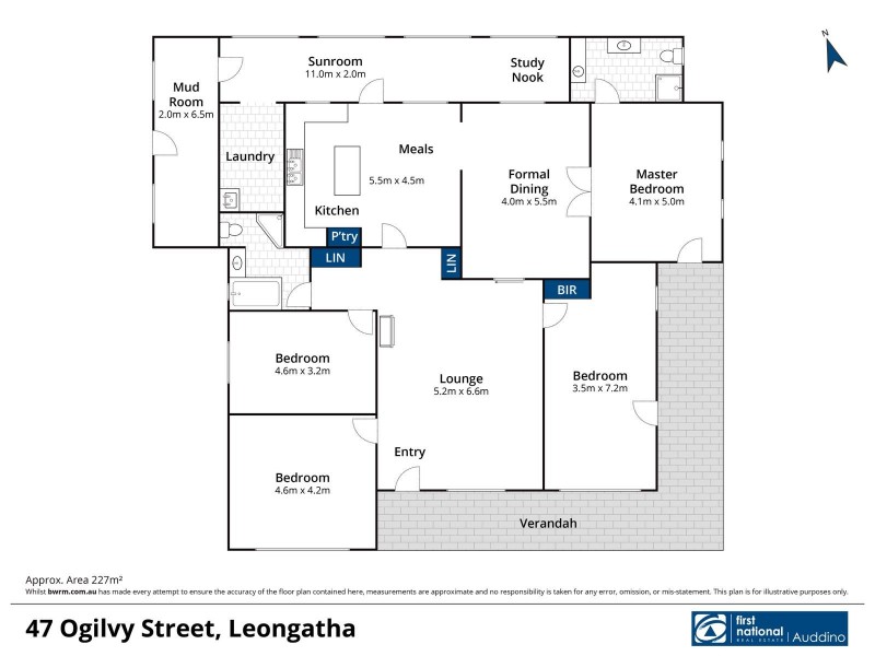 47 Ogilvy Street, Leongatha VIC 3953 Floorplan