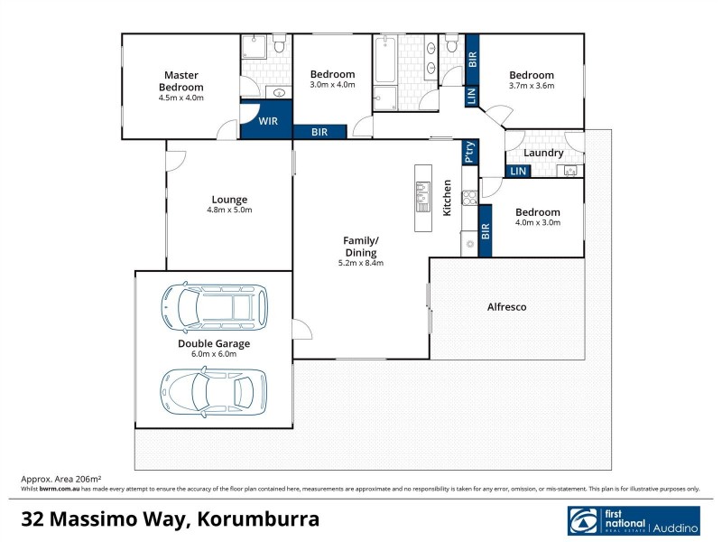 32 Massimo Way, Korumburra VIC 3950 Floorplan